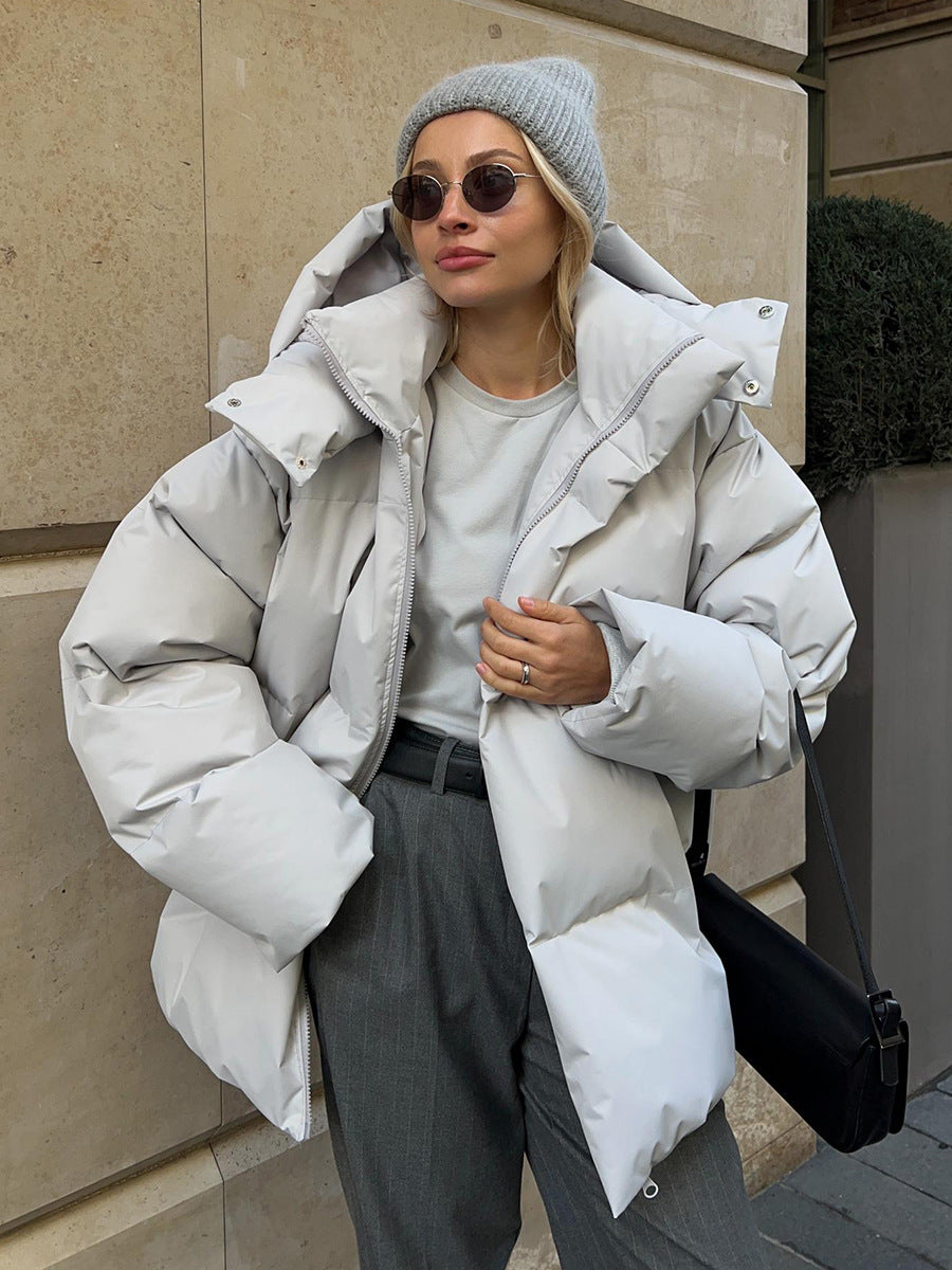 Lightweight Women's Down Jacket Thermal Warmth Urban Wear