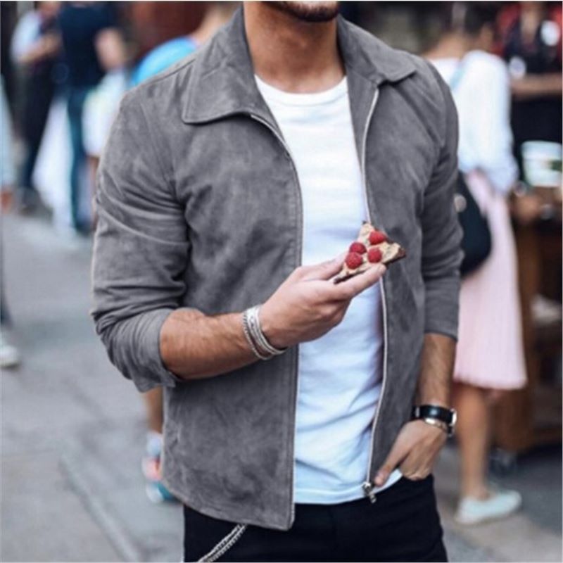 Mens Zip Up Jacket Versatile All Season Comfort For Men With Timeless Style And Easy Layering