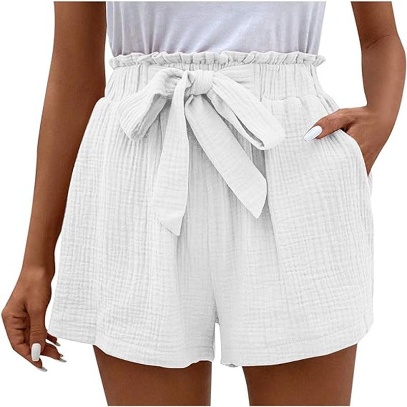 Laura Womens High-Waisted Shorts With Lightweight Breathable Fabric For Summer Comfort
