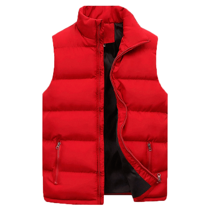 Nordisk Flair Mens Quilted Vest Regular Fit Lightweight Water Resistant Zipper Closure