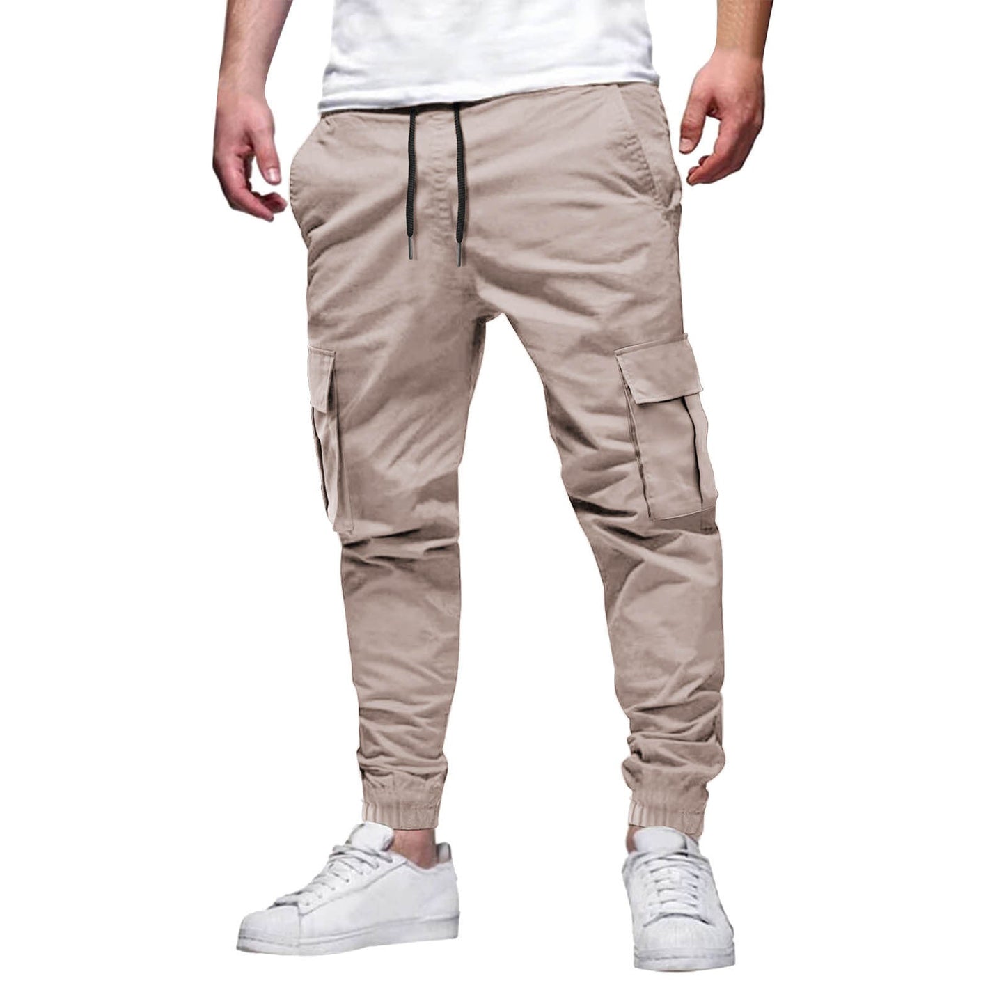 Cargo Jogger Pants For Men Slim Fit Stretch Cotton Comfort
