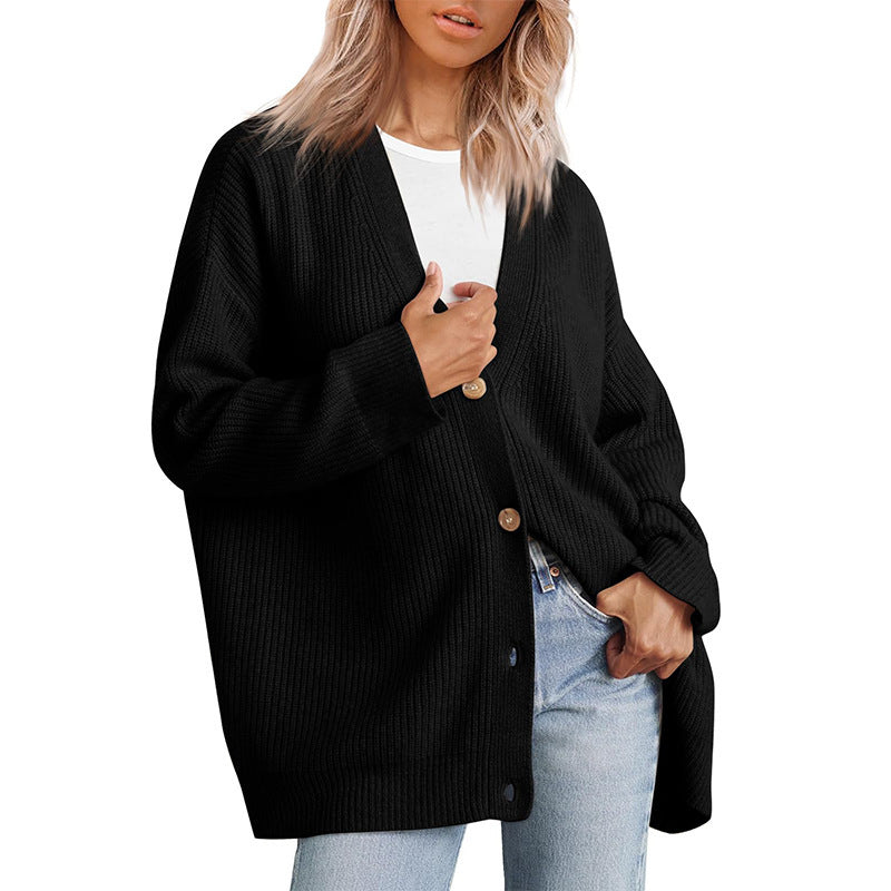 Audrey | Striped Button Down Cardigan for Women
