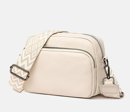 LANA Leather Shoulder Bag For Women, Elegant Compact Purse, Premium Small Bag For Everyday Style