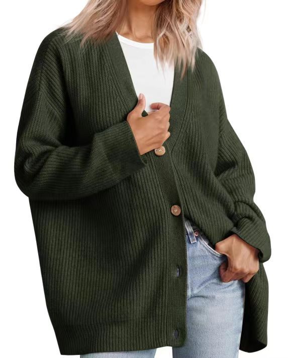 Anna - Striped Knit Cardigan