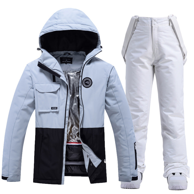 Women’s Two-Piece Ski Suit – Water-Resistant Jacket and Pants – Windproof – Tailored Fit