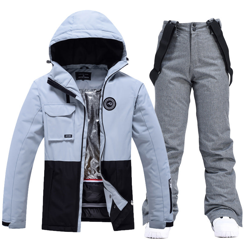 Women’s Two-Piece Ski Suit – Water-Resistant Jacket and Pants – Windproof – Tailored Fit