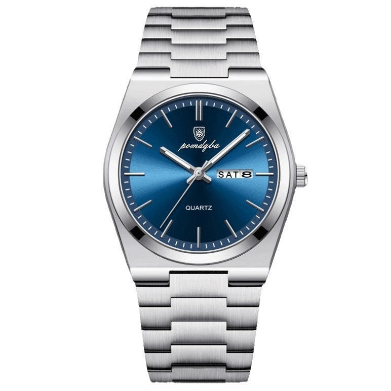 Steel Ultra‑SlimWatch for Men