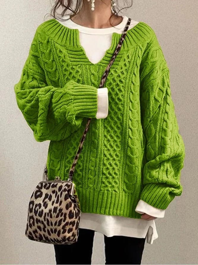 Sophie - Elegant Wool Knit Sweater