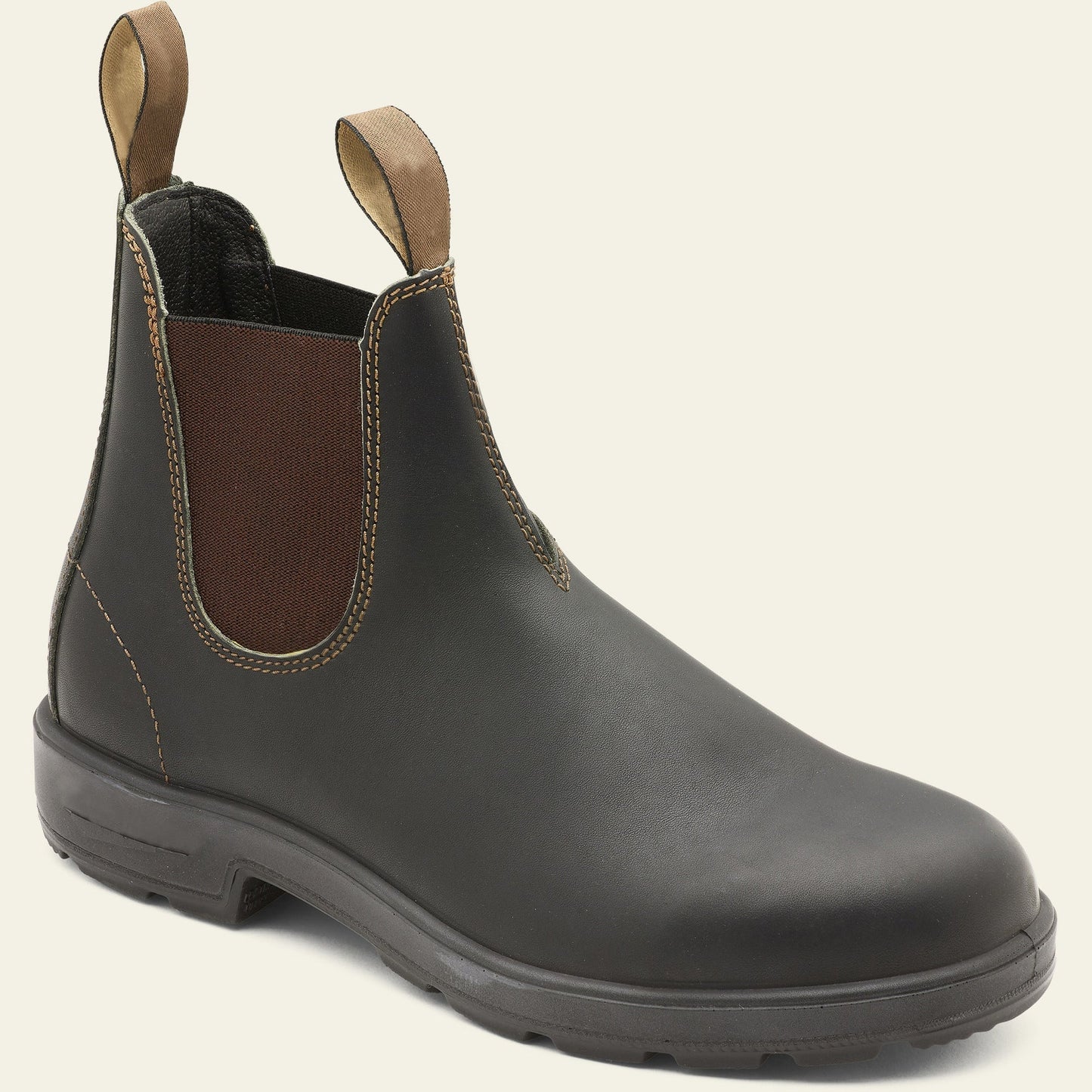 Men's Chelsea Boots Slip On Ankle Elastic Panels Rugged Sole For Modern Men Everyday Confidence