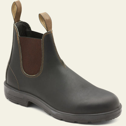 Men's Chelsea Boots Slip On Ankle Elastic Panels Rugged Sole For Modern Men Everyday Confidence