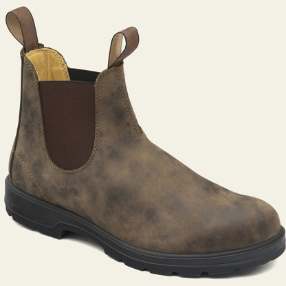 Men's Chelsea Boots Slip On Ankle Elastic Panels Rugged Sole For Modern Men Everyday Confidence