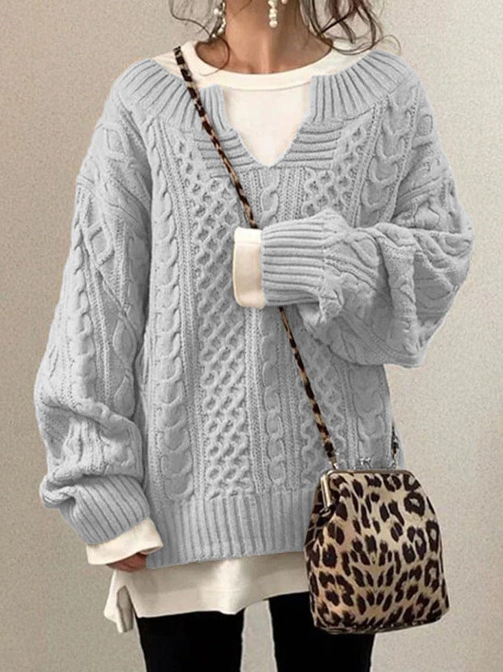 Sophie - Elegant Wool Knit Sweater