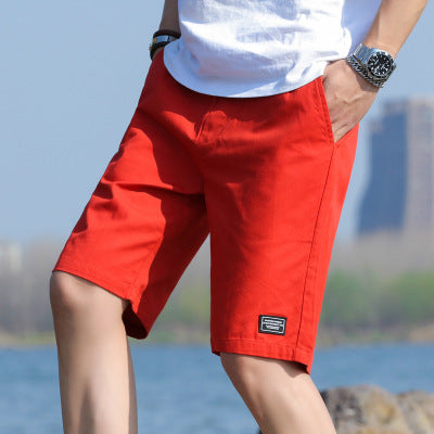 Mens Relaxed Fit Knee Length Cotton Shorts Breathable Everyday Use For Summer Casual Comfort