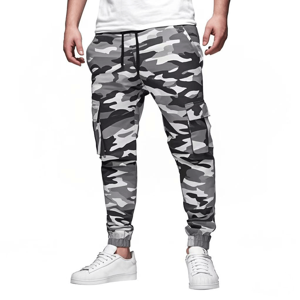 Cargo Jogger Pants For Men Slim Fit Stretch Cotton Comfort