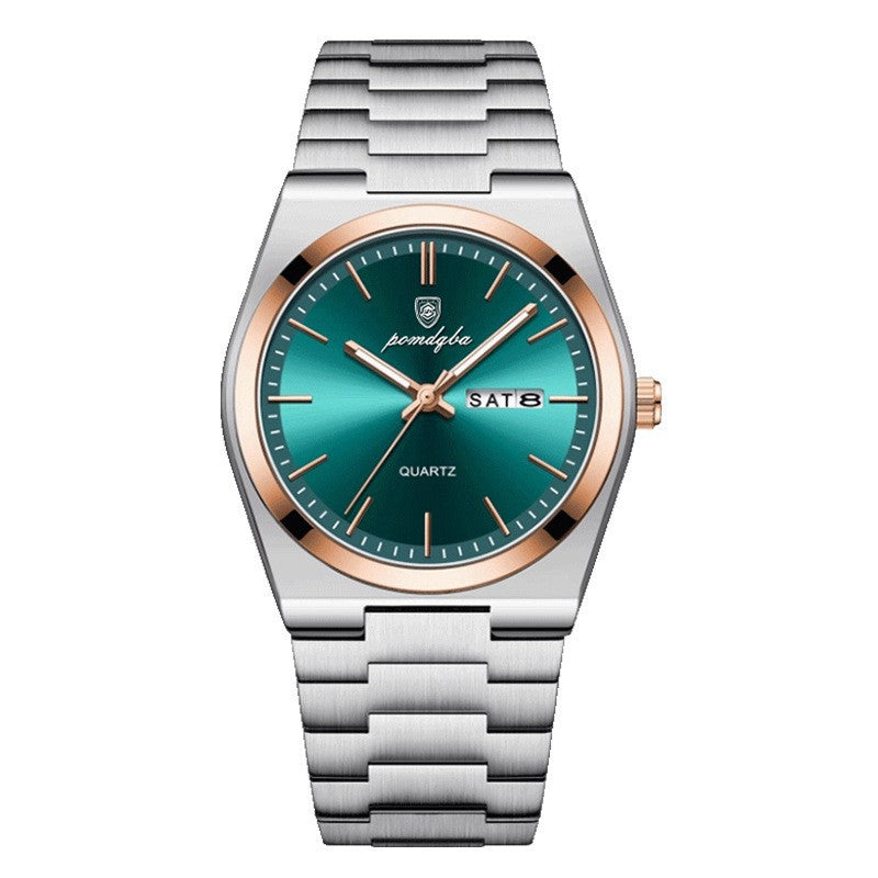 Steel Ultra‑SlimWatch for Men