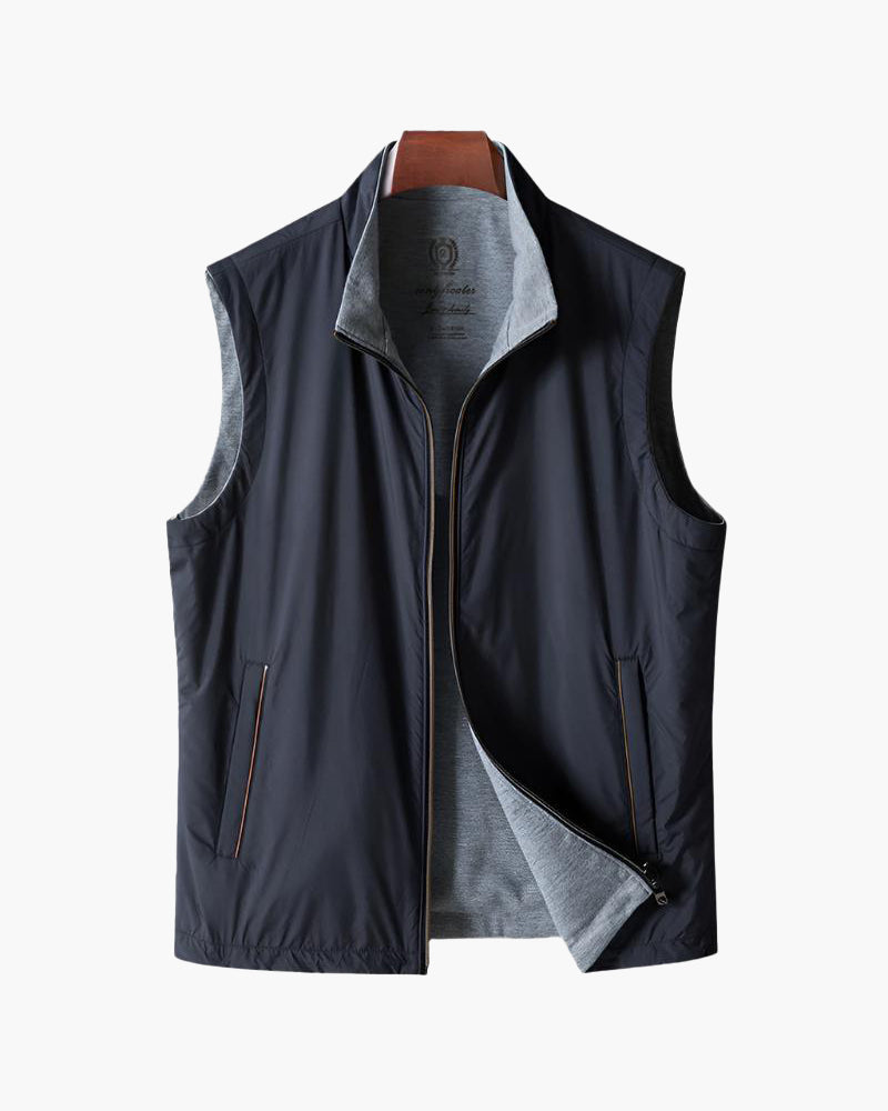 TrendAura | Slim Cut Fleece Gilet