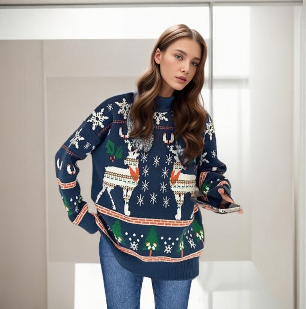 Women’s Winter Christmas Sweater | Stylish Design