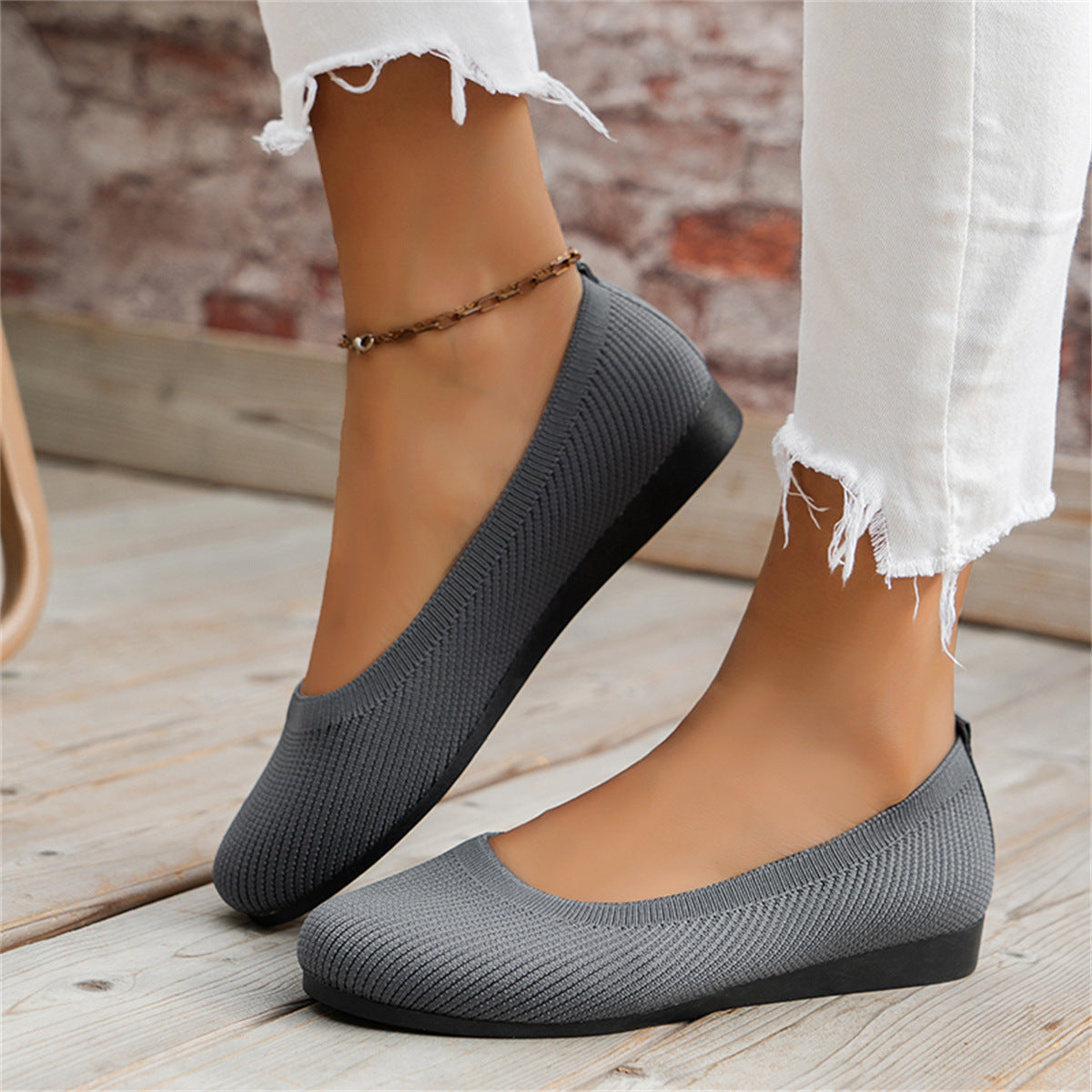 Orthopedic Ballet Slippers Isabel Ultra Stretch Soft Knit Upper For Dancers Second Skin Comfort