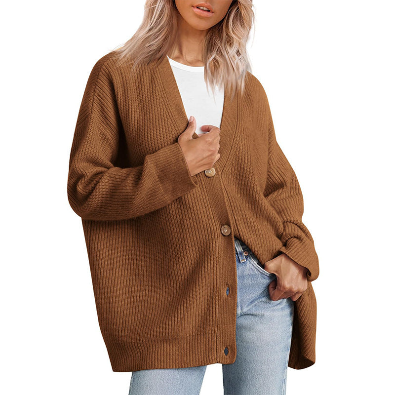 Audrey | Striped Button Down Cardigan for Women