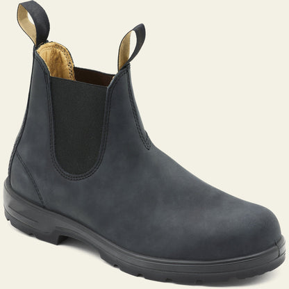 Men's Chelsea Boots Slip On Ankle Elastic Panels Rugged Sole For Modern Men Everyday Confidence