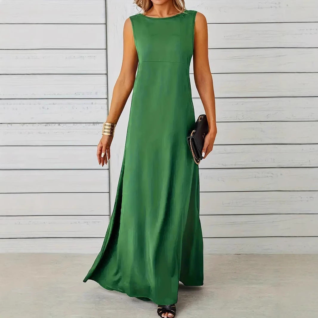 Dress for women – Sleeveless – Relaxed fit – Light and breathable – Minimalist design