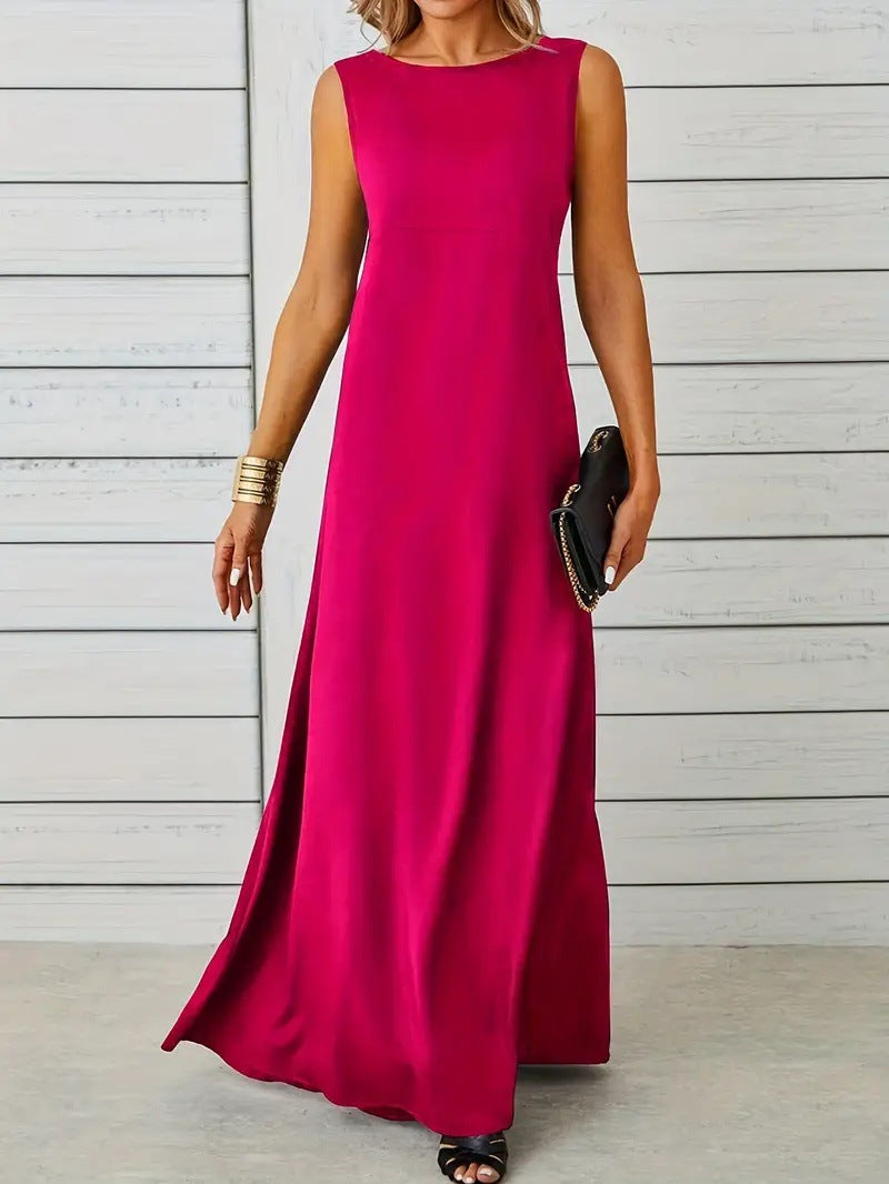 Dress for women – Sleeveless – Relaxed fit – Light and breathable – Minimalist design