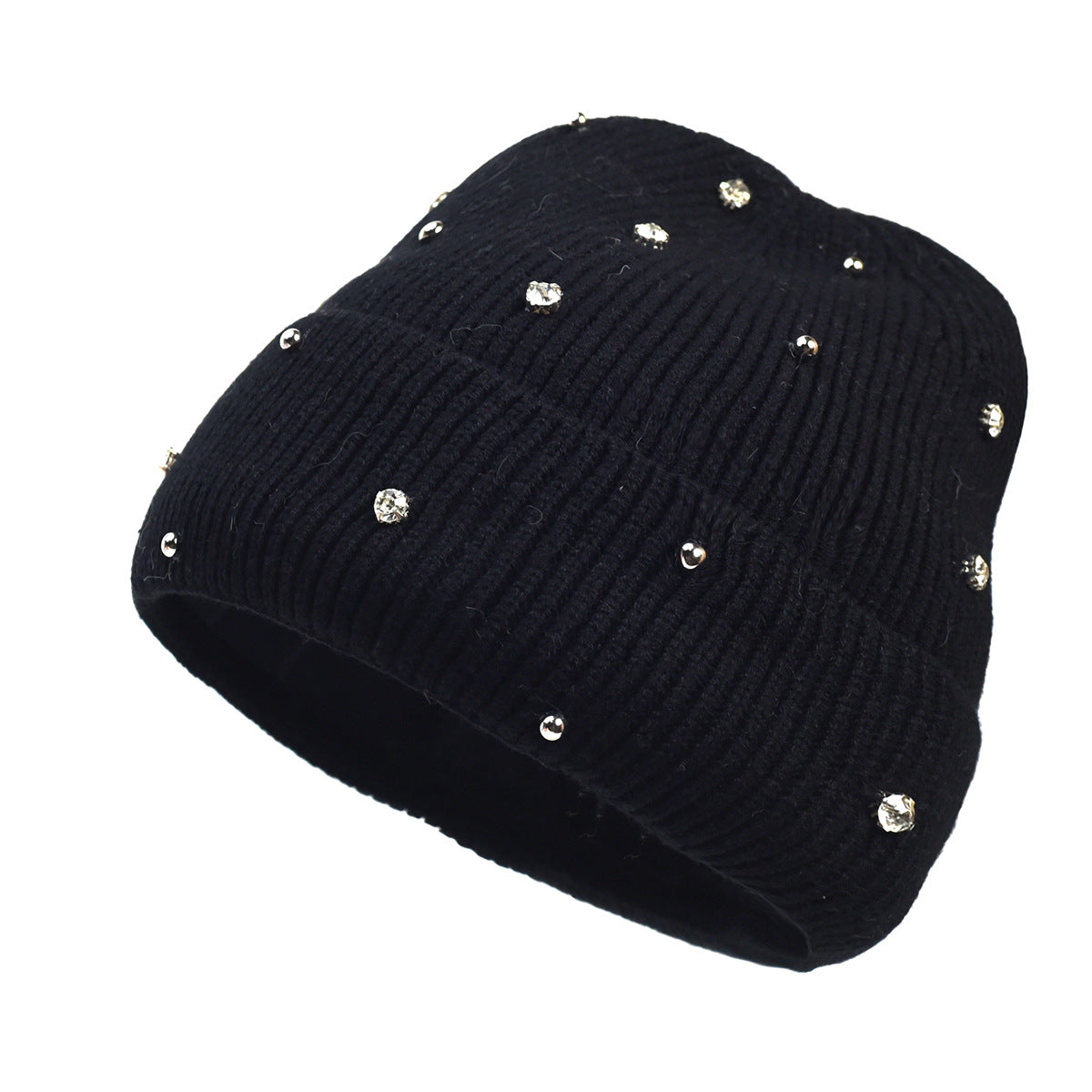 Women's Cozy Beanie with Subtle Shine and Soft Texture