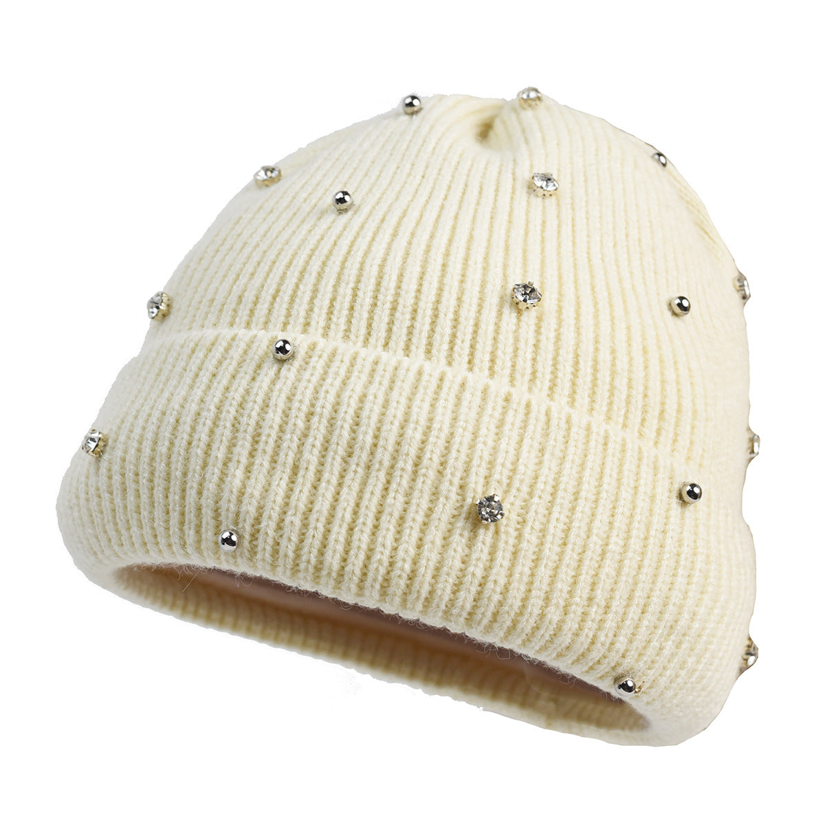 Women's Cozy Beanie with Subtle Shine and Soft Knit