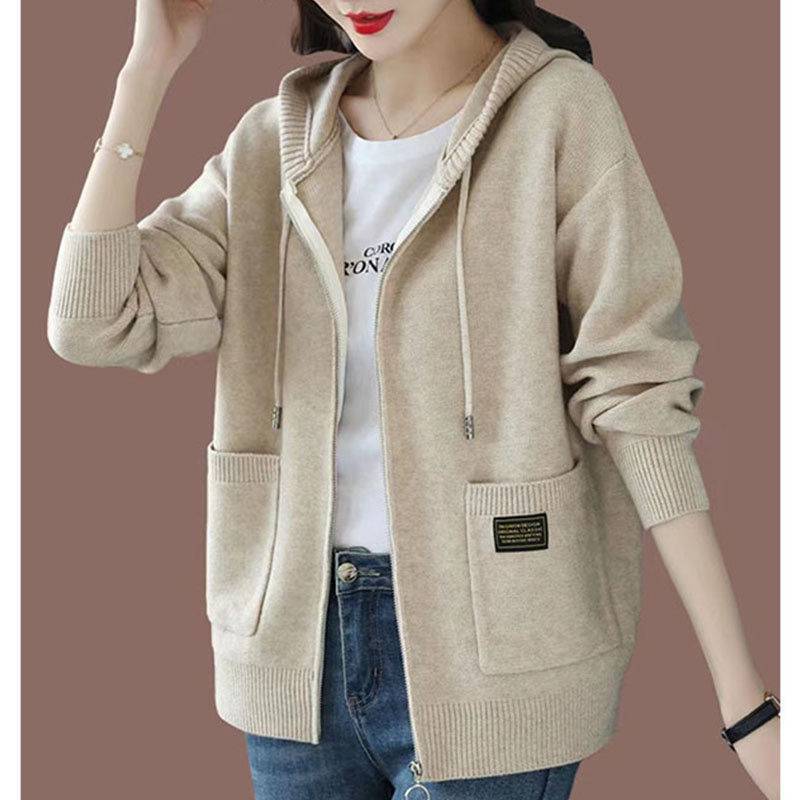 Aria -  Wool Zip-Up Hoodie
