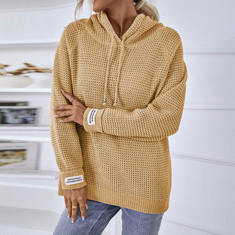 Womens Chenille Knit Sweater Cozy Everyday Wear With Minimalist Elegant Style For Cold Days