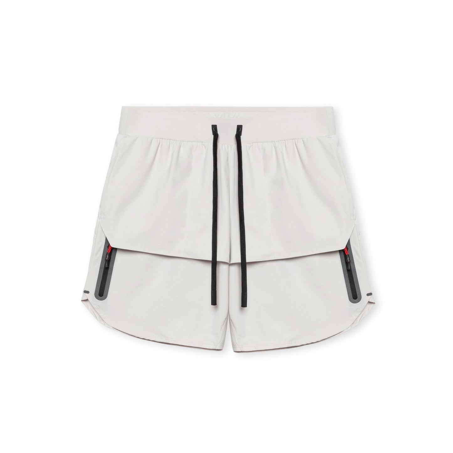 Men's Training Shorts Breathable Lightweight Fabric with Zipper Pockets Relaxed Fit for Training and Leisure