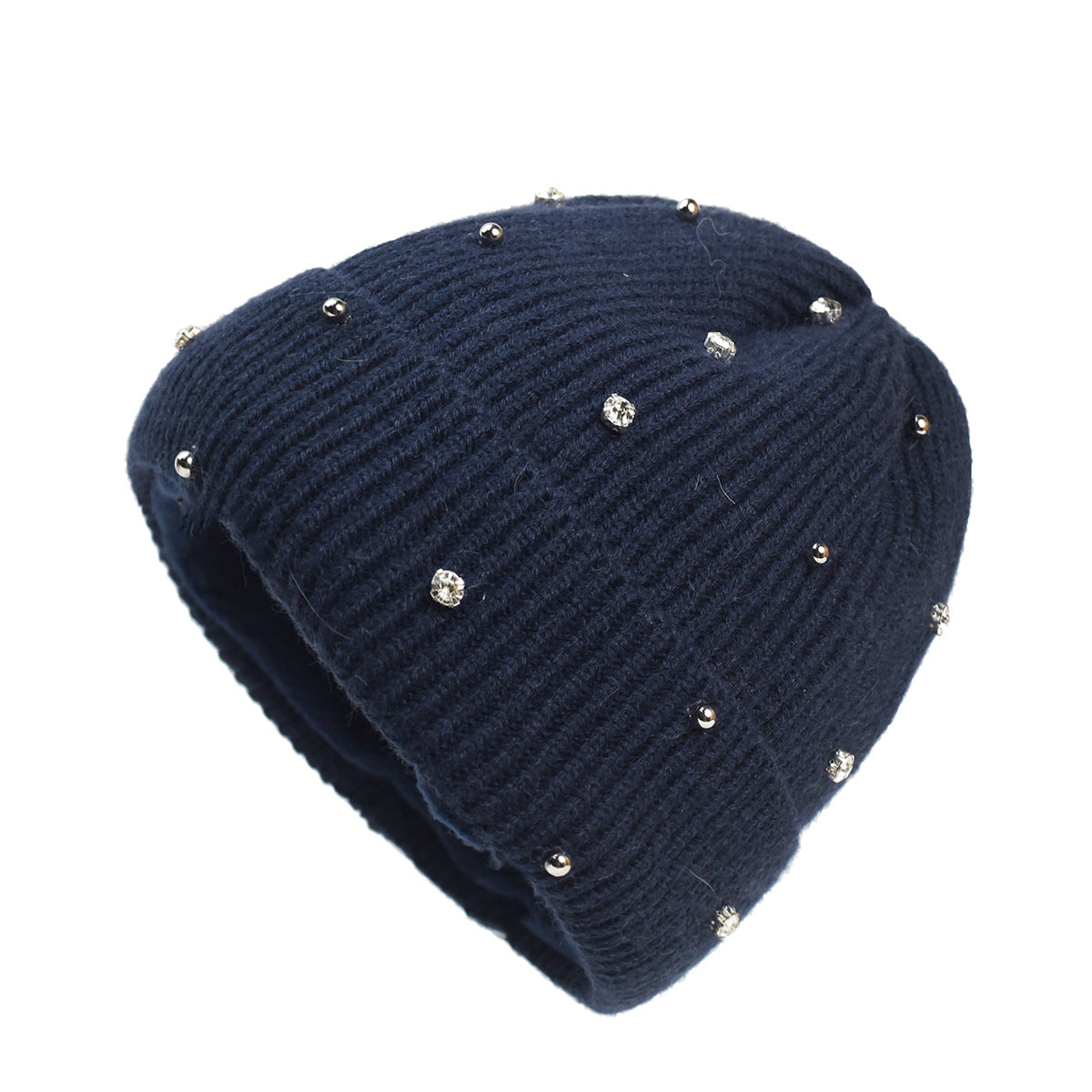 Women's Cozy Beanie with Subtle Shine and Soft Knit - TrendAura