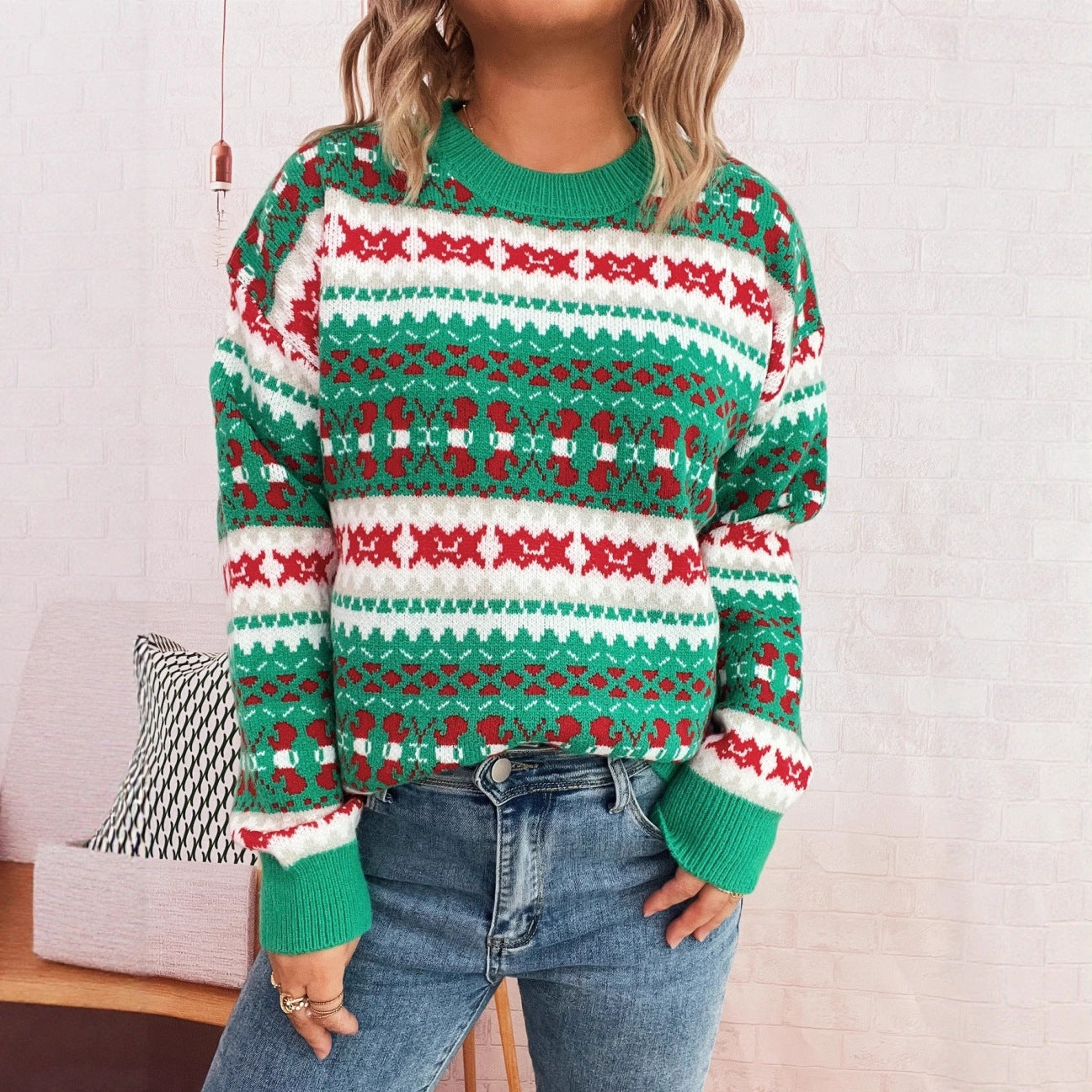 Women's Festive Christmas Sweater | Relaxed Fit
