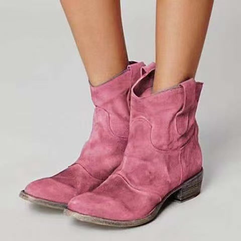 Haley – Suede Ankle Boots