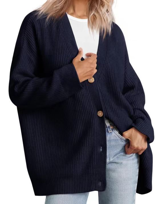 Audrey | Striped Button Down Cardigan for Women