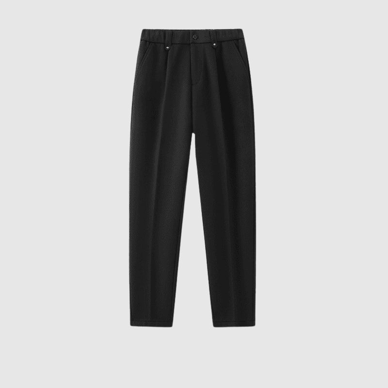 François Blanchet Elite Comfort Pants For Men Premium Cotton Linen Blend Warmth And All Day Style