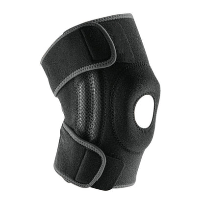 KneeGuard Pro Knee Brace For Athletes - Shock Absorption Anti Slip Patella Gel Pads Lightweight Adjustable