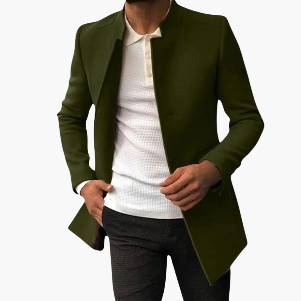 Men's Blazer Coat Modern Transitional Jacket For Business And Leisure Timeless Elegance