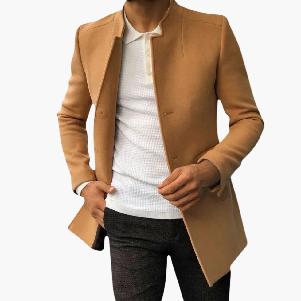 Men's Blazer Coat Modern Transitional Jacket For Business And Leisure Timeless Elegance