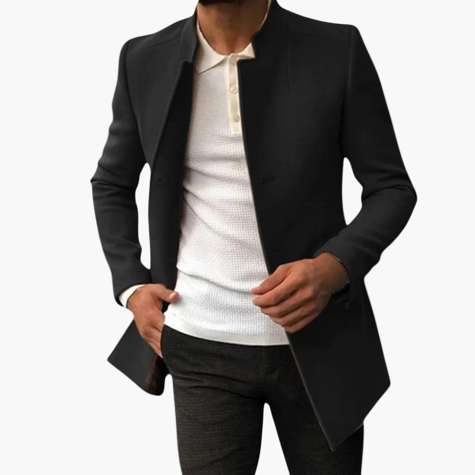 Men's Blazer Coat Modern Transitional Jacket For Business And Leisure Timeless Elegance