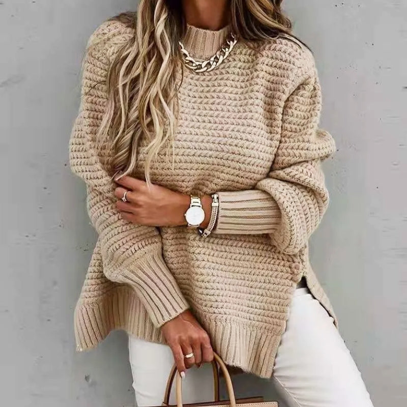 LEA Cozy Winter Knit Sweater For Women Thick Warmth And Soft Feel Elegant Everyday