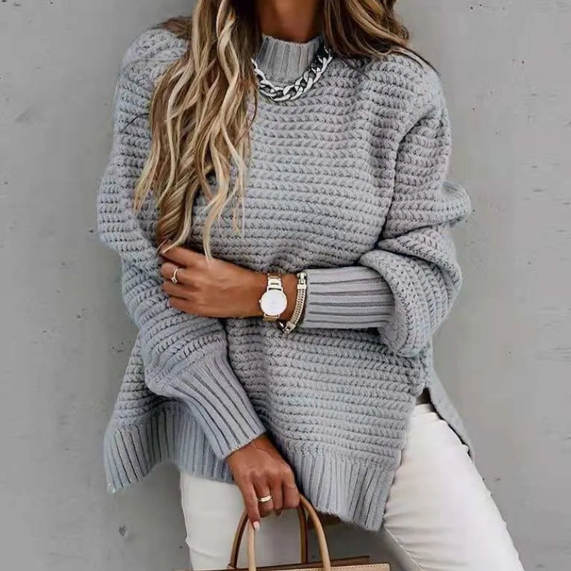 LEA Cozy Winter Knit Sweater For Women Thick Warmth And Soft Feel Elegant Everyday