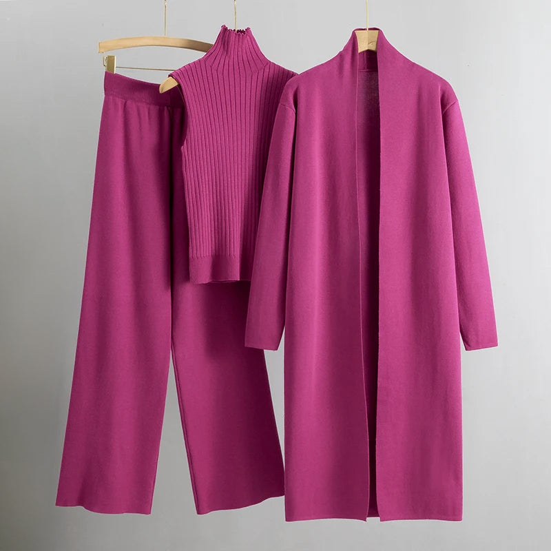 Saira Casual 3 Piece Set For Women, Effortless Comfort, Chic All Day Style For Everyday Casuals