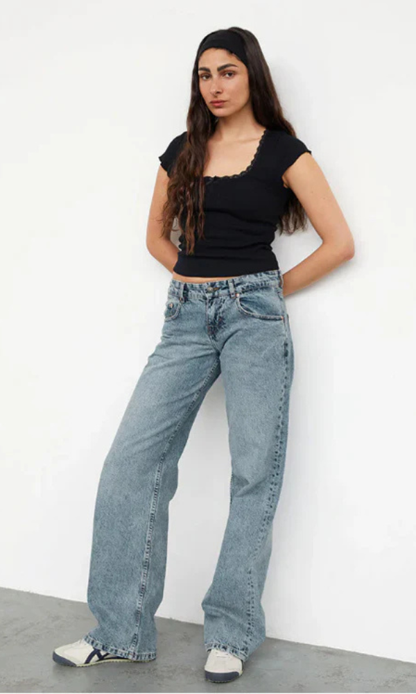 Mila Low Waist Stretch Denim Jeans For Women Comfortable Move Freely Figure Flattering