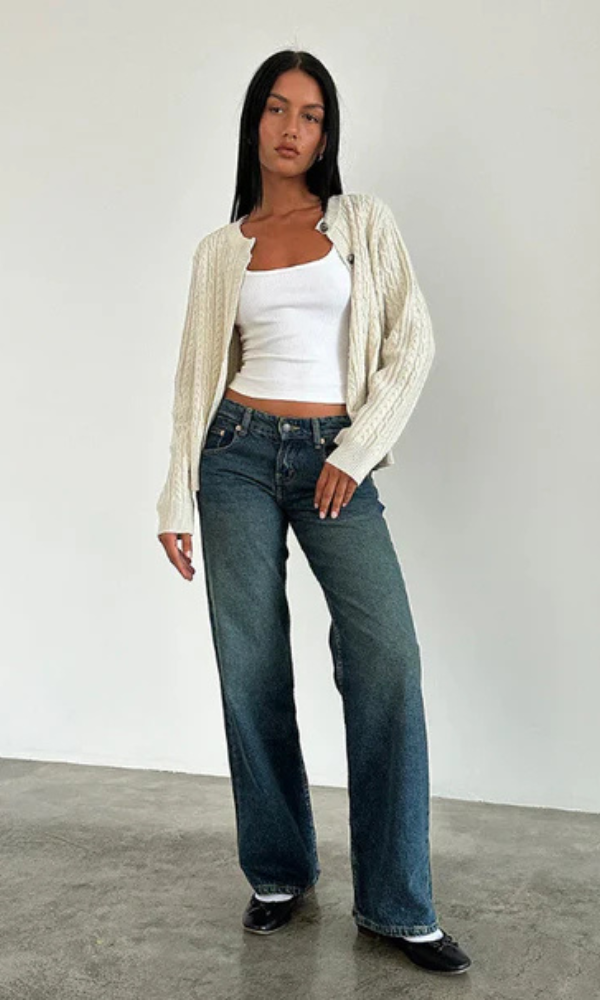 Mila Low Waist Stretch Denim Jeans For Women Comfortable Move Freely Figure Flattering