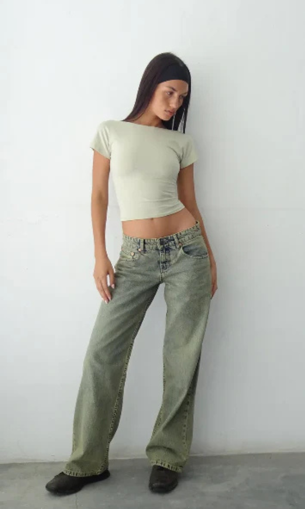 Mila Low Waist Stretch Denim Jeans For Women Comfortable Move Freely Figure Flattering