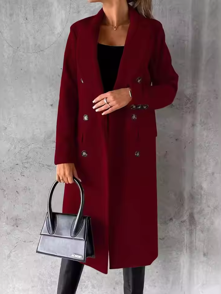 Hazel - Elegant Longline Coat
