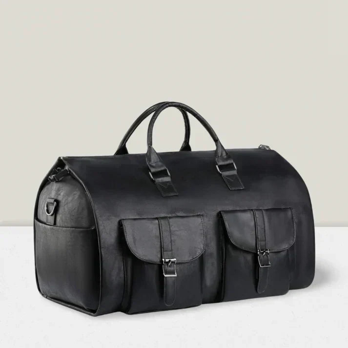 MAVÉA Foldable PU Travel Duffel Bag Lightweight Waterproof Durable For Business Trips And Weekends