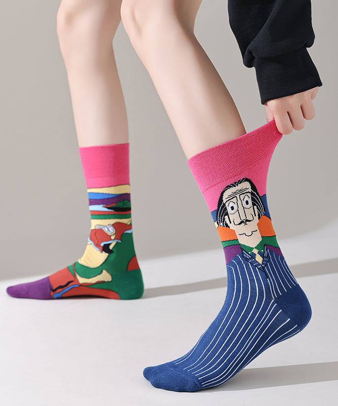 Chaussettes créatives asymétriques personnalisées au design original - TrendAura