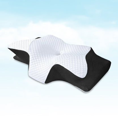 OrthoSleep Pro Orthopedic Memory Foam Pillow For Neck And Back Pain Relief Ergonomic Comfort